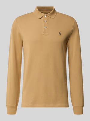 koszulka polo o kroju regular fit z wyhaftowanym logo Shop The Look MANNEQUINE