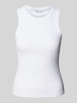 Tanktop met fijnrib Shop The Look MANNEQUINE