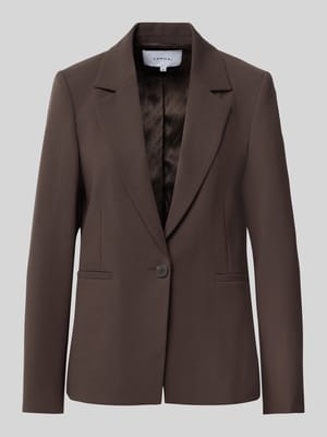 Straight Fit Blazer mit Viskose-Anteil Shop The Look MANNEQUINE