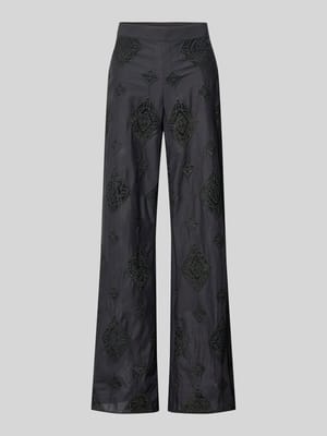 Hose aus Baumwolle mit Häkelspitze Modell 'MIKE' Shop The Look MANNEQUINE
