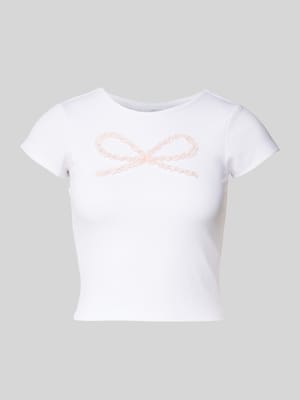 T-Shirt in Ripp-Optik Shop The Look MANNEQUINE