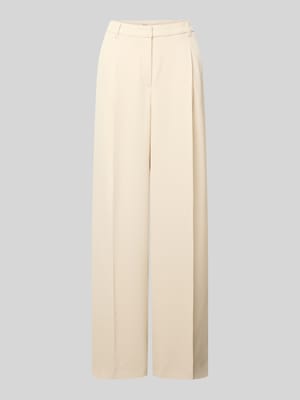 Stoffen broek met persplooi Shop The Look MANNEQUINE