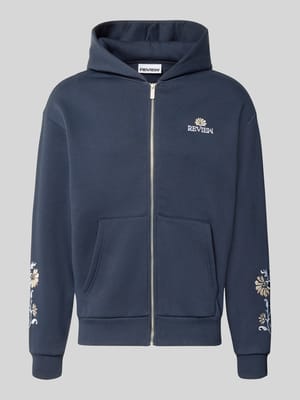 Relaxed Fit Sweatjacke mit Kapuze Shop The Look MANNEQUINE