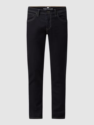 Regular Slim Fit Jeans mit Stretch-Anteil Modell 'Josh' Shop The Look MANNEQUINE