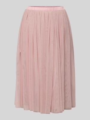 Spódnica o długości do kolan z plisami Shop The Look MANNEQUINE