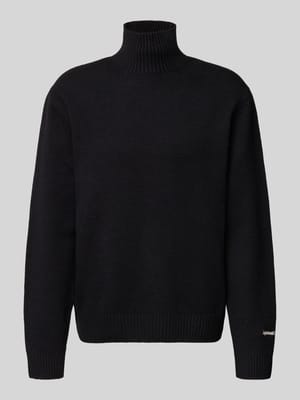 Gebreide pullover met ribboorden, model 'NORREBRO'' Shop The Look MANNEQUINE