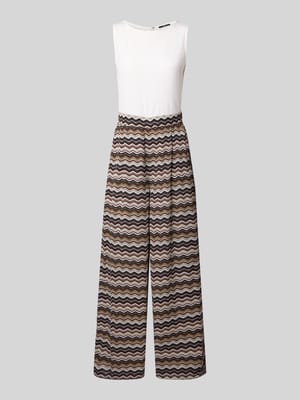 Kombinezon o kroju relaxed fit z dzianiny z mieszanki wiskozy z wpuszczaną kieszenią Shop The Look MANNEQUINE