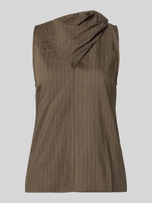 Blusentop aus Viskose-Mix Modell 'TATU' Shop The Look MANNEQUINE
