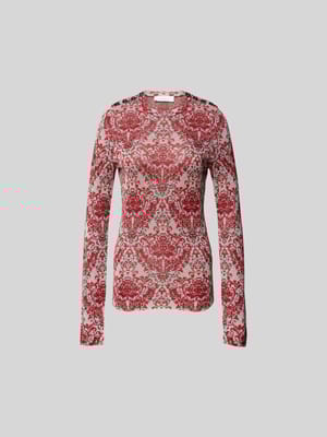 Longsleeve mit Rundhalsausschnitt Shop The Look MANNEQUINE