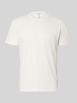 T-shirt met labelprint Shop The Look MANNEQUINE