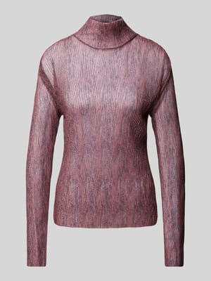 Longsleeve mit Stehkragen Modell 'Emata' Shop The Look MANNEQUINE