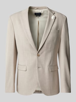 Sakko mit Strukturmuster Shop The Look MANNEQUINE