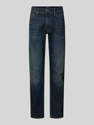 Straight Fit Jeans im 5-Pocket-Design Modell 'Hampton' Shop The Look MANNEQUINE