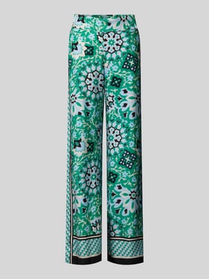 Straight Leg Stoffhose mit elastischem Bund Shop The Look MANNEQUINE