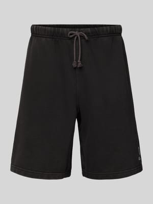 Regular Fit Bermudas mit Label-Stitching Shop The Look MANNEQUINE