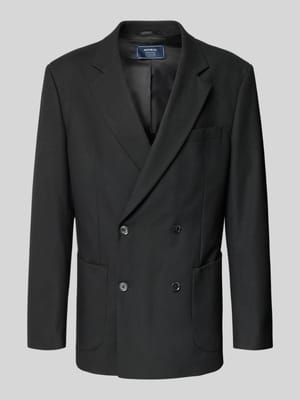 Regular fit colbert met viscose en reverskraag Shop The Look MANNEQUINE