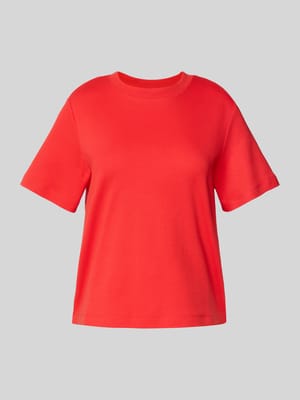 Regular Fit T-Shirt aus reiner Baumwolle Shop The Look MANNEQUINE