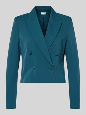 Dubbelrijige blazer met reverskraag Shop The Look MANNEQUINE