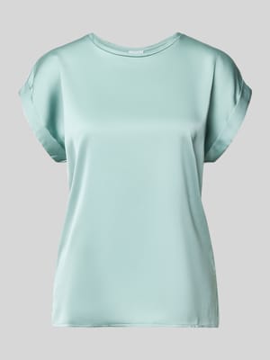 T-shirt z okrągłym dekoltem model „ELLETTE” Shop The Look MANNEQUINE