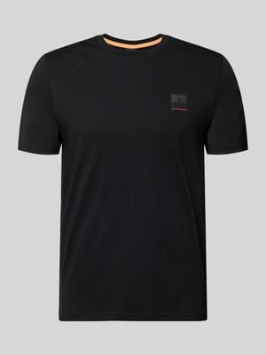 Slim Fit T-Shirt aus reiner Baumwolle Modell 'VITO2' Shop The Look MANNEQUINE