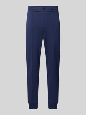 Loose Fit Sweathose mit Logo-Stitching Modell 'MESH FACE' Shop The Look MANNEQUINE