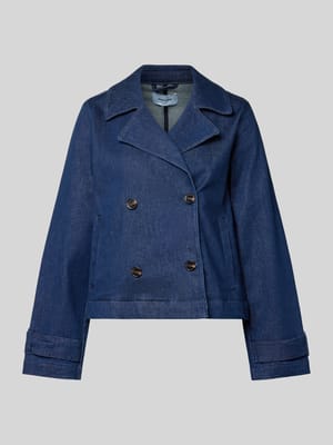 Jeansjacke mit Knopfverschluss Shop The Look MANNEQUINE