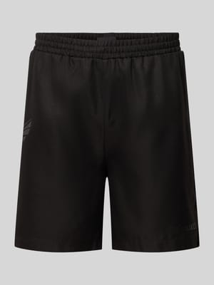 Shorts mit Logo und elastischem Bund Shop The Look MANNEQUINE