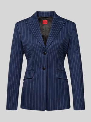 Regular Fit Kurzblazer mit Allover-Muster Modell 'ASMALLA' Shop The Look MANNEQUINE