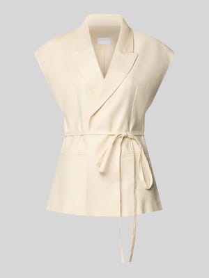 Weste mit Reverskragen Shop The Look MANNEQUINE