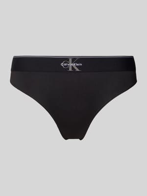 String mit Logo-Muster Shop The Look MANNEQUINE