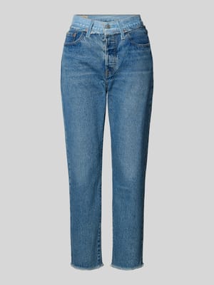 Straight leg jeans in 5-pocketmodel Shop The Look MANNEQUINE