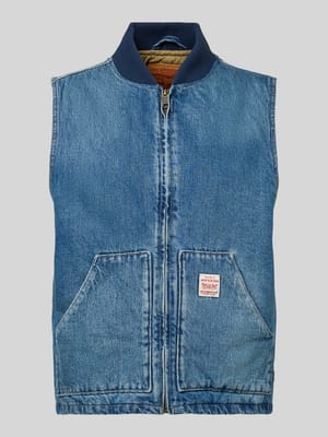 Regular Fit Weste in Denim-Optik Modell 'Sansome' Shop The Look MANNEQUINE