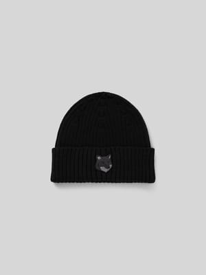 Beanie mit Label-Stitching Shop The Look MANNEQUINE