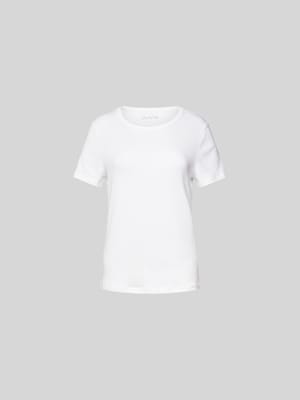 T-Shirt mit Rundhalsausschnitt Shop The Look MANNEQUINE