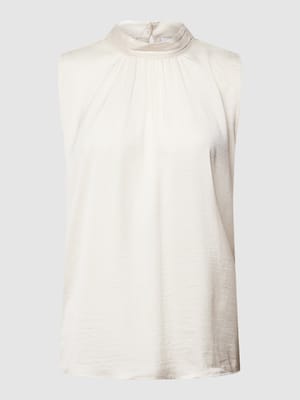 Blousetop met opstaande kraag, model 'Aileen' Shop The Look MANNEQUINE