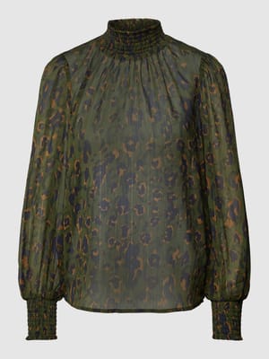 Bluse in semitransparenter Optik Shop The Look MANNEQUINE