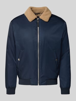 Regular fit jack met platte kraag Shop The Look MANNEQUINE