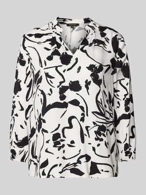 Blouse met all-over print Shop The Look MANNEQUINE