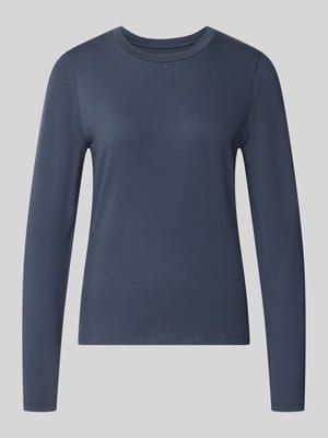 Regular Fit Pyjama-Oberteil aus Baumwoll-Mix Shop The Look MANNEQUINE