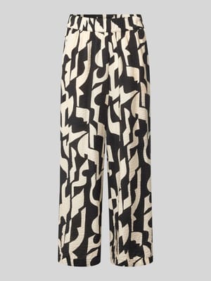 Loose fit culotte van viscosemix Shop The Look MANNEQUINE