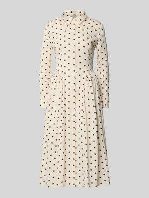 Overhemdjurk in all-over look met knoopsluiting Shop The Look MANNEQUINE