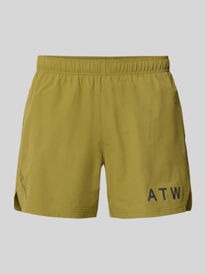 Shorts mit elastischem Bund Shop The Look MANNEQUINE