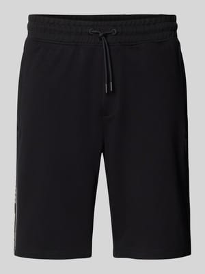 Shorts mit elastischem Bund und Tunnelzug Shop The Look MANNEQUINE