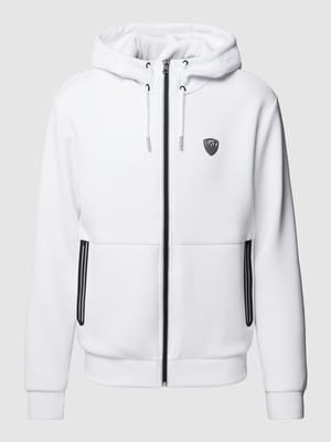 Sweatjack met contrastpaspels Shop The Look MANNEQUINE