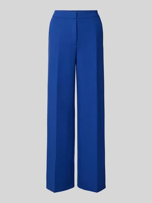 Wijdte broek van viscosemix Shop The Look MANNEQUINE