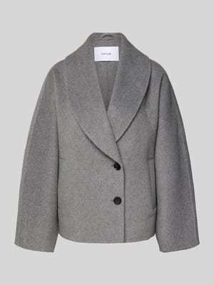 Jacke aus Woll-Mix Modell 'Hillwa' Shop The Look MANNEQUINE