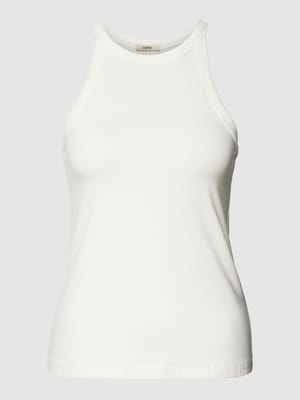 Tanktop aus Baumwolle mit Rundhalsausschnitt Shop The Look MANNEQUINE