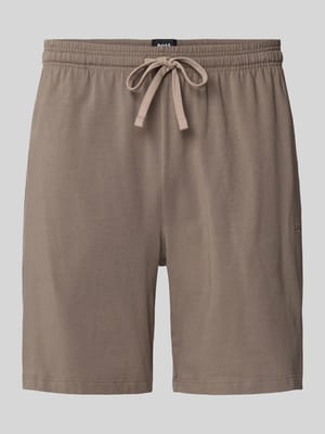 Regular Fit Sweatshorts aus Baumwoll-Elasthan-Mix  Shop The Look MANNEQUINE