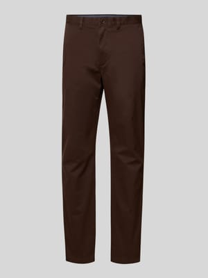 Straight leg chino van katoenmix, model 'DENTON' Shop The Look MANNEQUINE