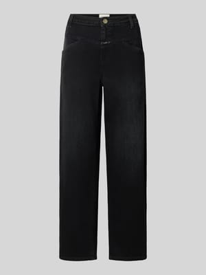 Barrel Fit Jeans mit Label-Detail Modell 'STOVER-X' Shop The Look MANNEQUINE
